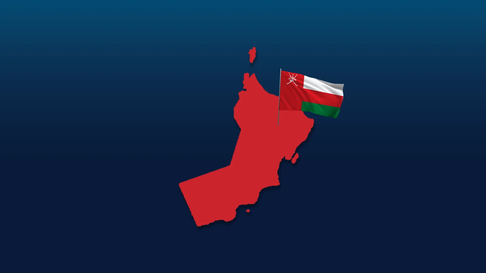 Carte illustrée Advanced SIM pour Oman