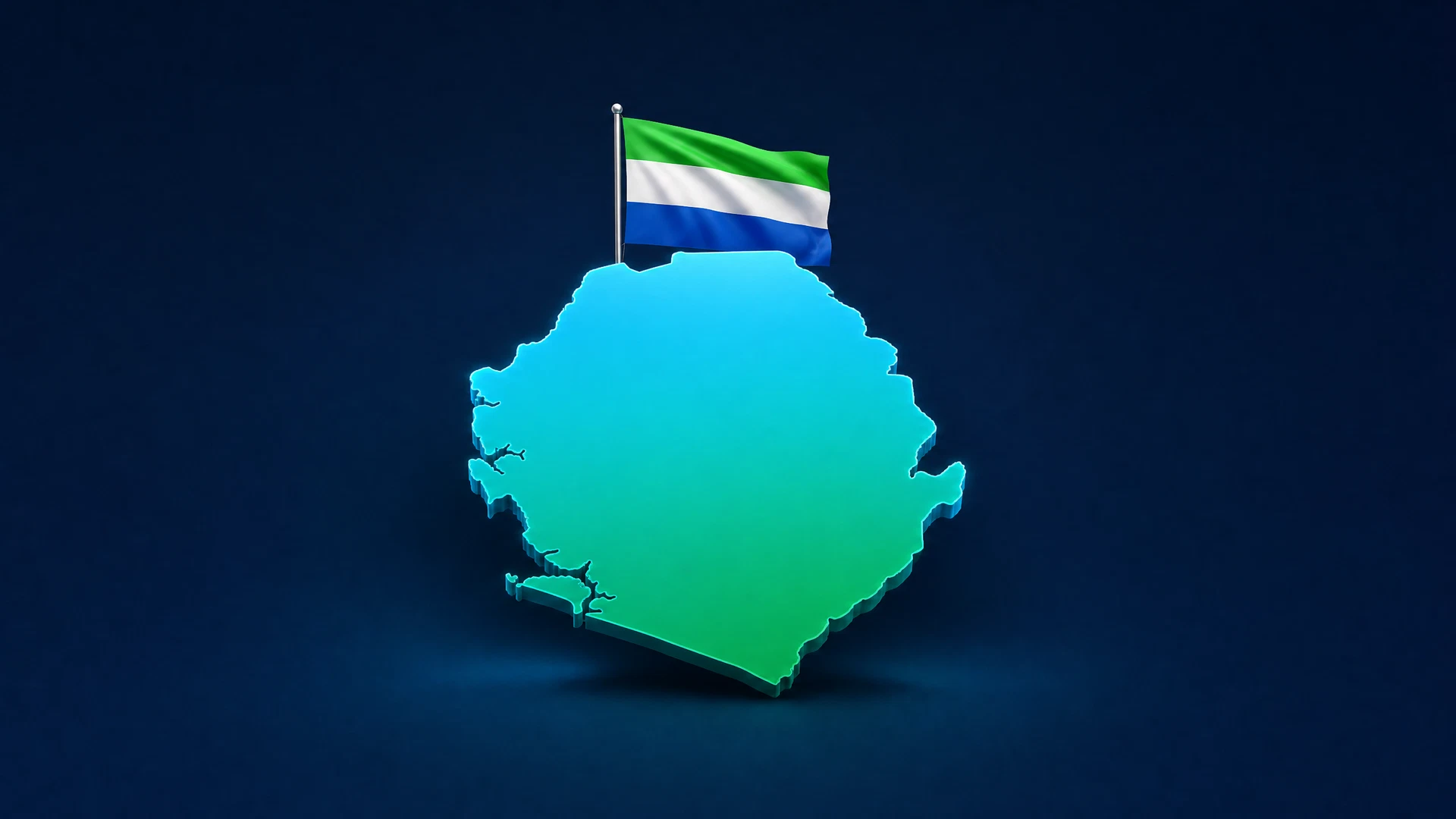 Carte illustrée Advanced SIM pour Sierra Leone
