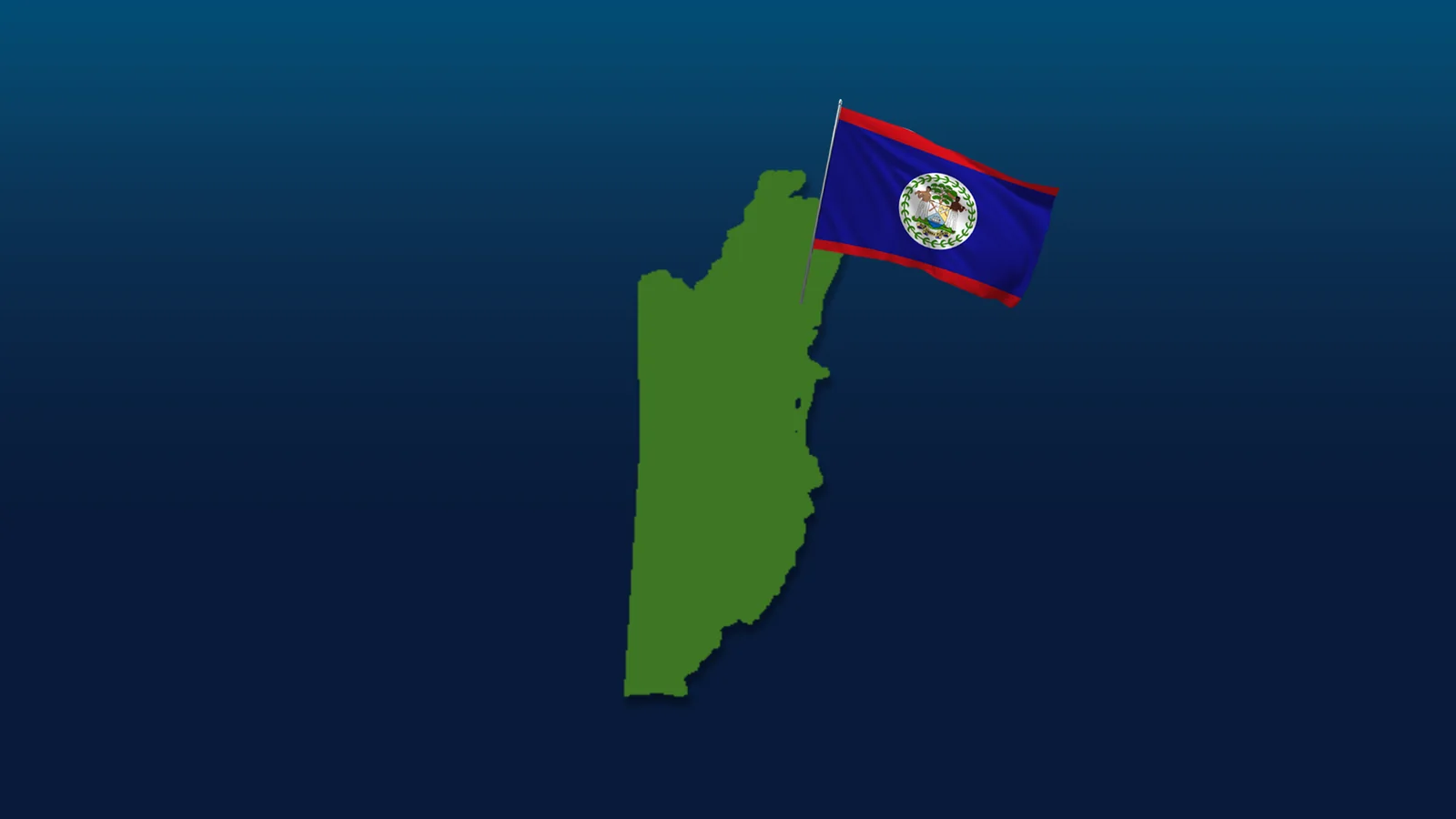 Carte illustrée Advanced SIM pour Belize