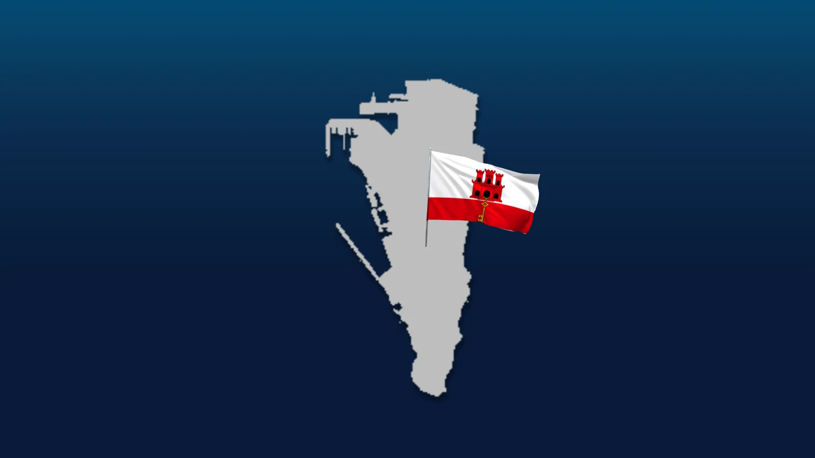 Carte illustrée Advanced SIM pour Gibraltar