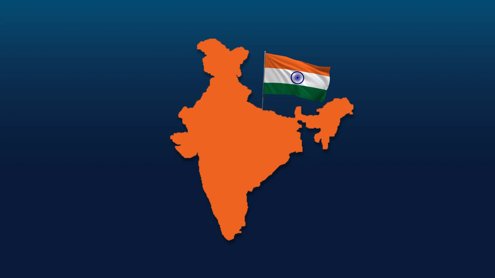 Carte illustrée Advanced SIM pour Inde