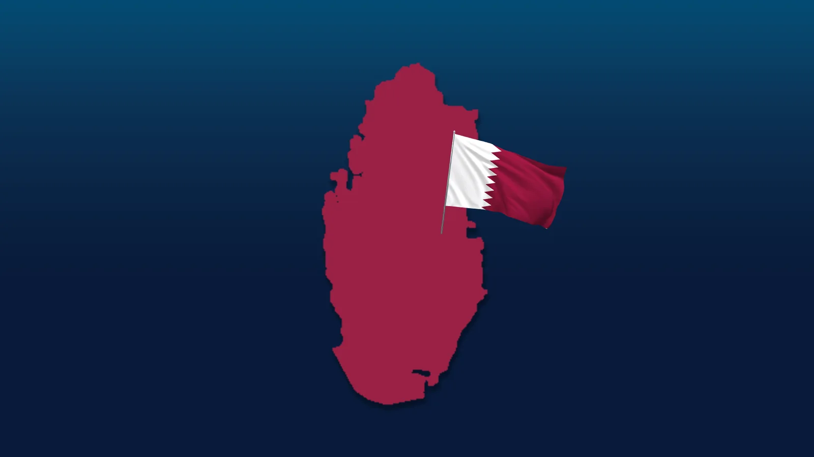 Carte illustrée Advanced SIM pour Qatar