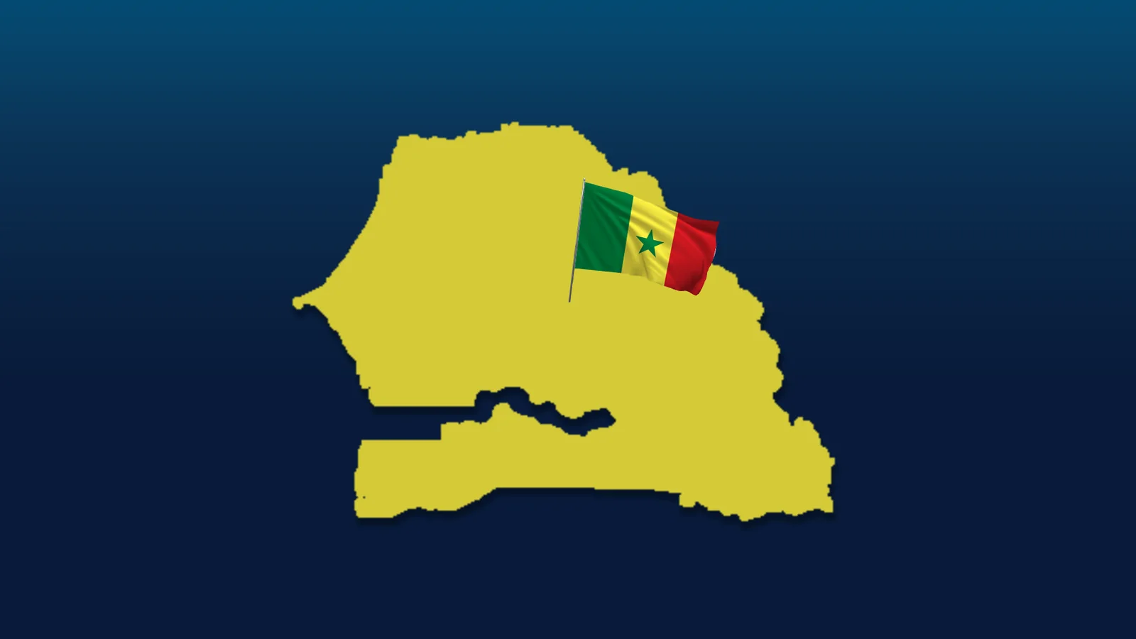 Carte illustrée Advanced SIM pour Sénégal